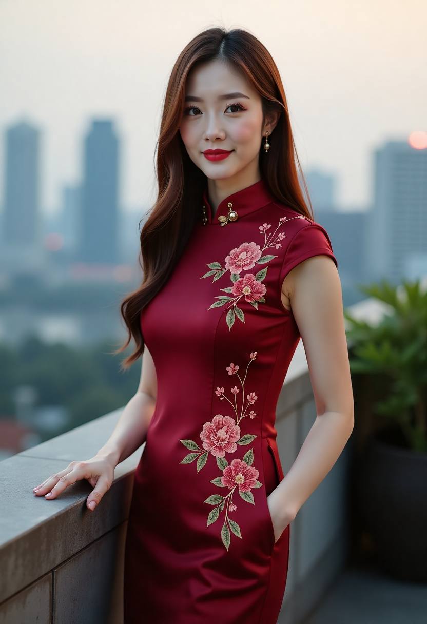 晚风吹过老街